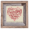 Do Everything In Love - SILVER CREEK SAMPLERS **Free PDF Pattern**