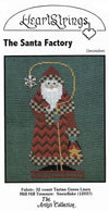 DESCARGAR PDF • The Artists Collection "The Santa Factory - December" • Patrón de punto de cruz contado • Navidad
